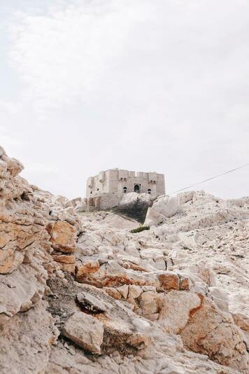 Photo du fort de Pomègues, Marseille